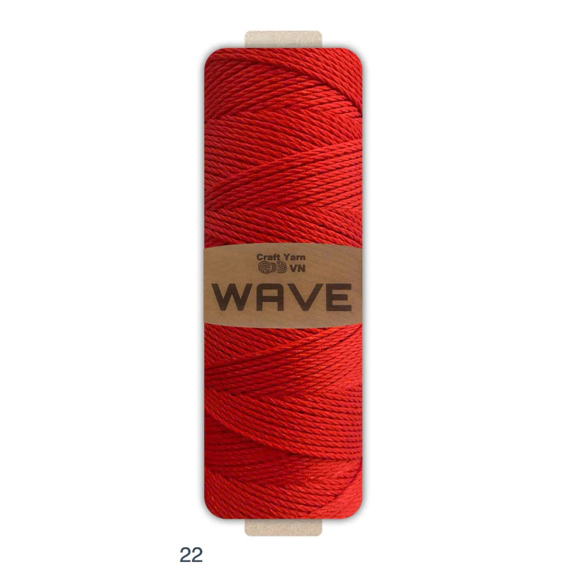 Sợi WAVE Craftyarn VN móc túi/mũ (cuộn 125gr) (26268)