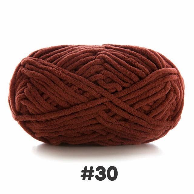 Len nhung mèo móc thú bông (cuộn 50gr) (26304)