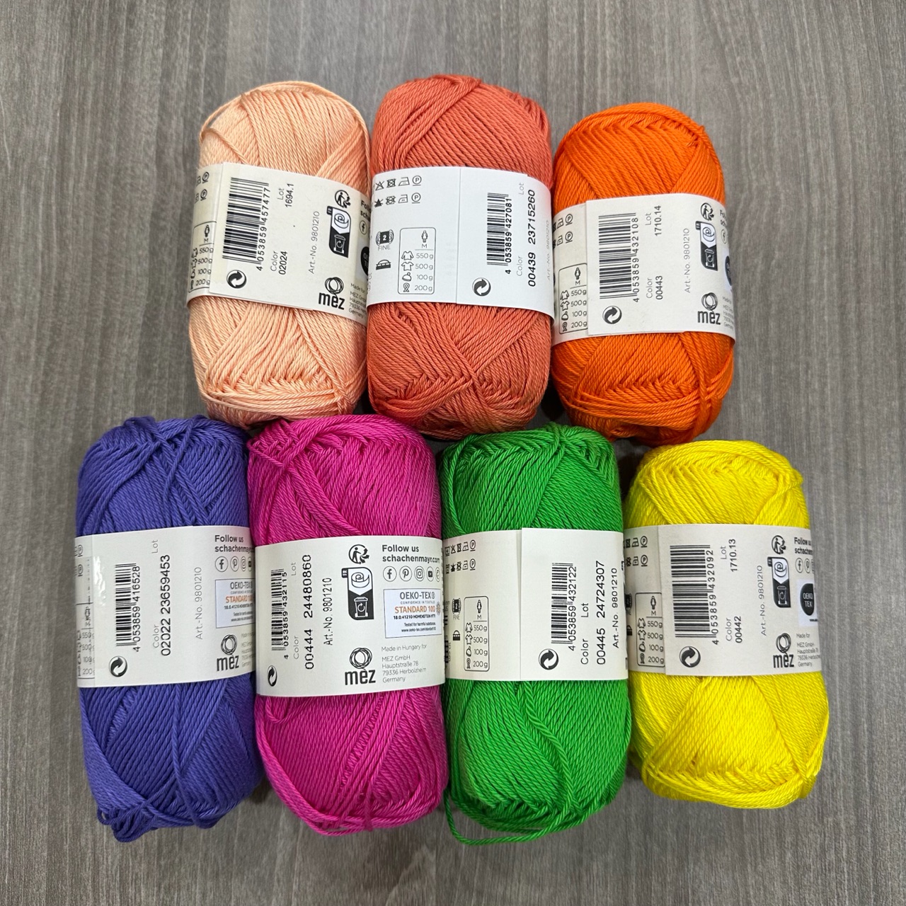 Sợi Catania hãng SCHACHENMAYR nhập khẩu từ Đức (cuộn 50gr) (26330)