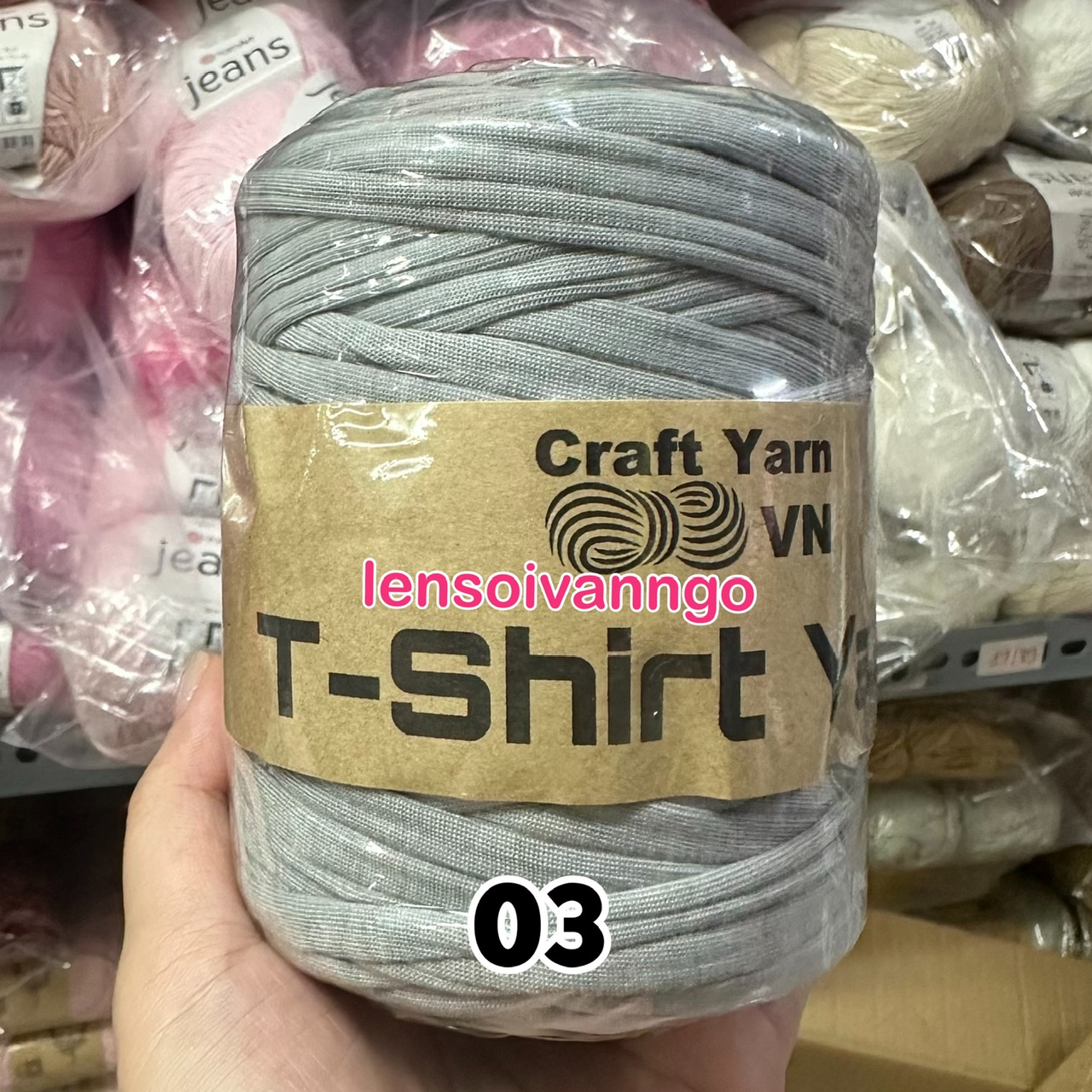Sợi vải Craftyarn VN (cuộn 240gr) (26273)