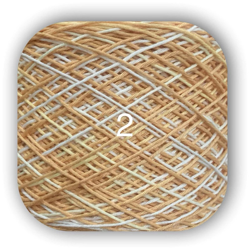 Sợi Cotton Việt Nam 1mm màu loang (cuộn 100gr) (26256)