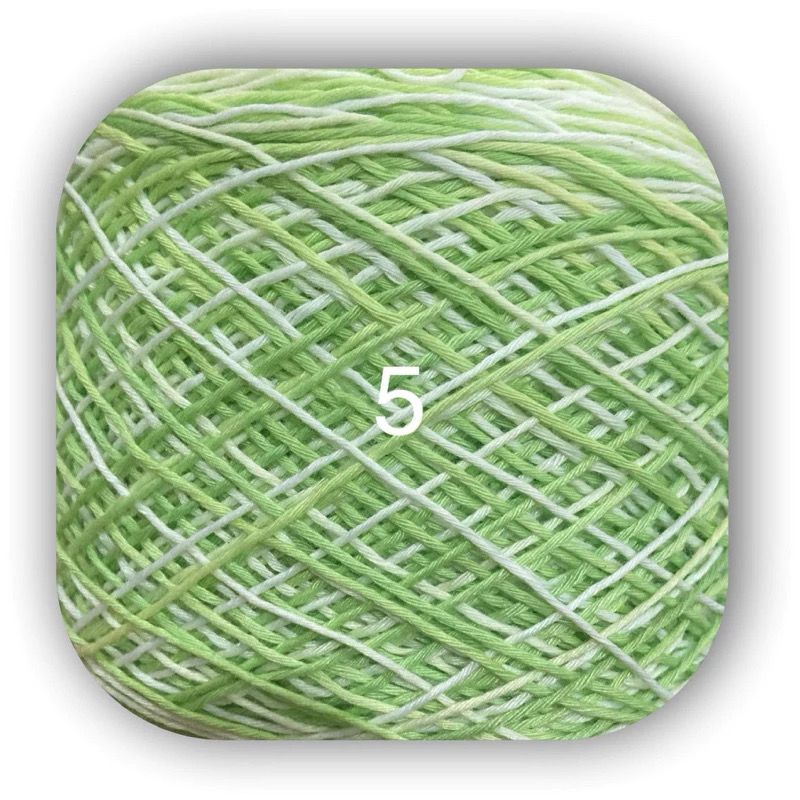 Sợi Cotton Việt Nam 1mm màu loang (cuộn 100gr) (26256)