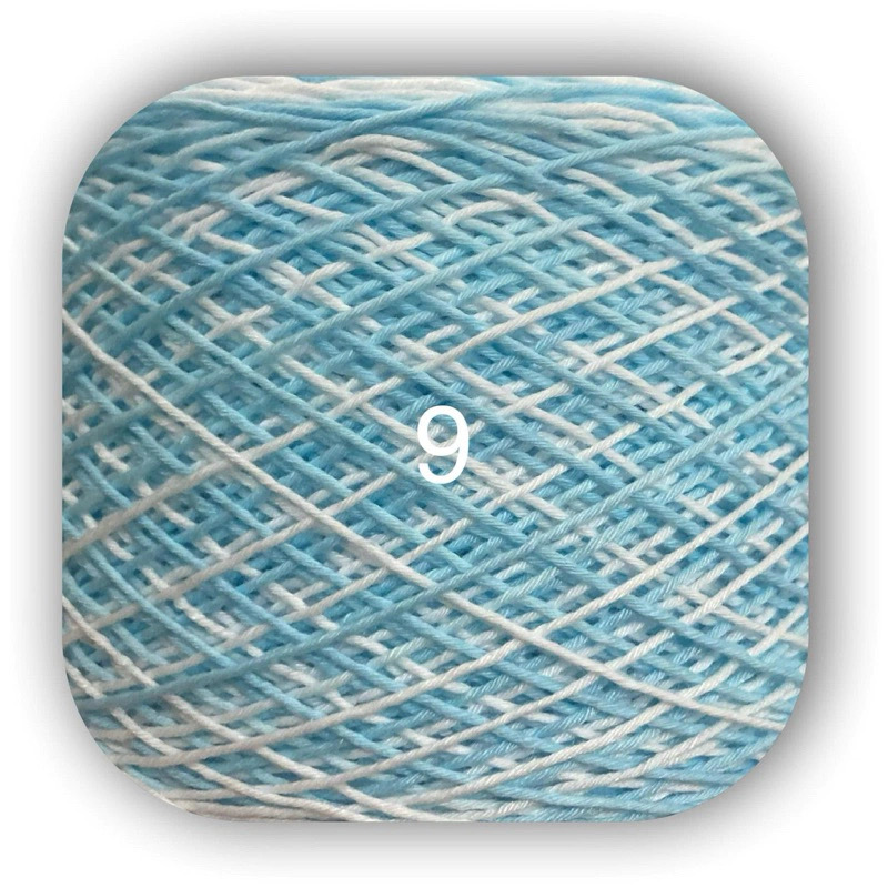 Sợi Cotton Việt Nam 1mm màu loang (cuộn 100gr) (26256)