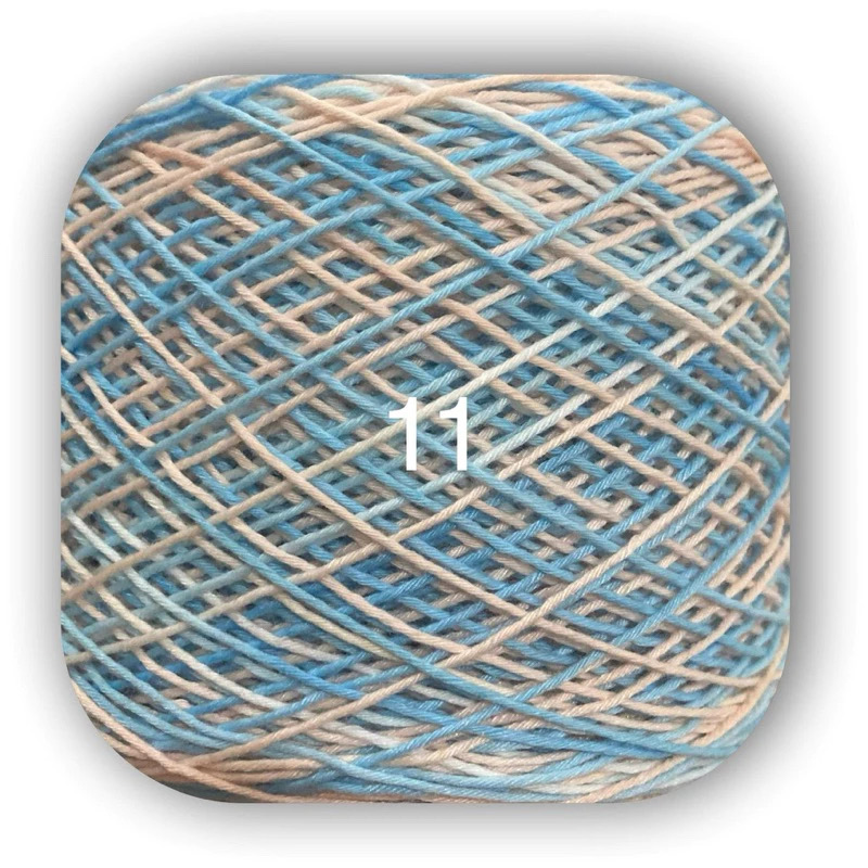 Sợi Cotton Việt Nam 1mm màu loang (cuộn 100gr) (26256)