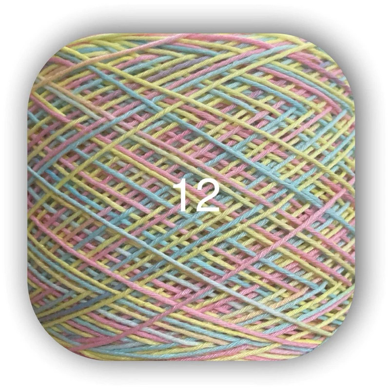 Sợi Cotton Việt Nam 1mm màu loang (cuộn 100gr) (26256)