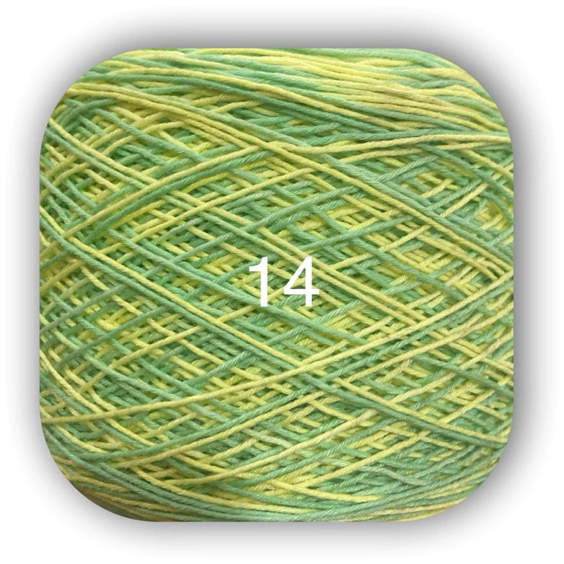 Sợi Cotton Việt Nam 1mm màu loang (cuộn 100gr) (26256)