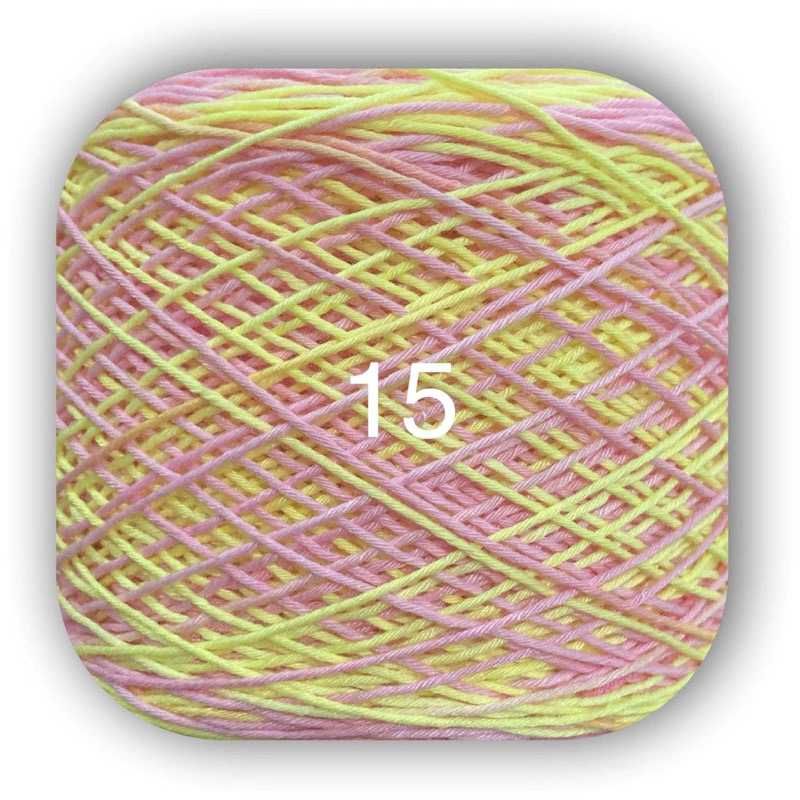 Sợi Cotton Việt Nam 1mm màu loang (cuộn 100gr) (26256)