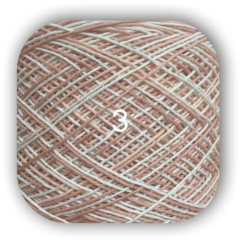 Sợi Cotton Việt Nam 1mm màu loang (cuộn 100gr) (26256)