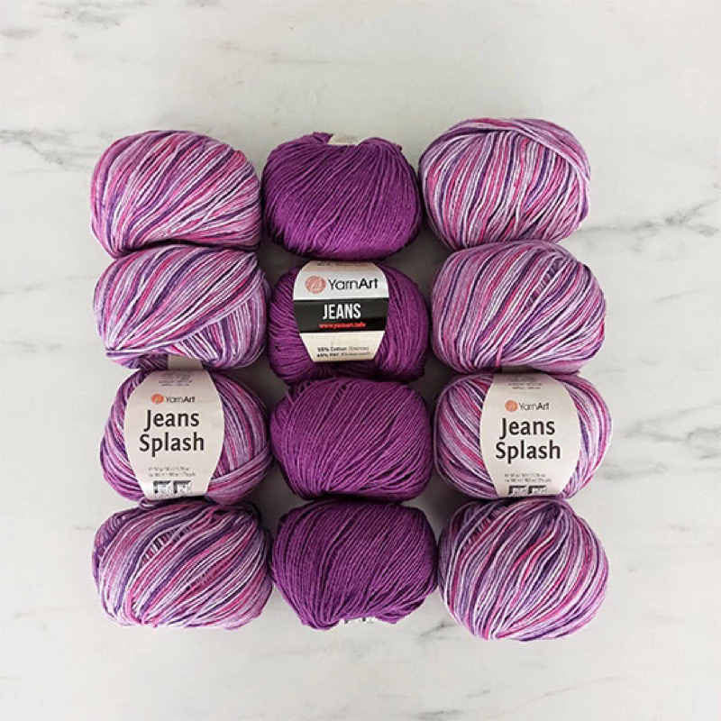 Len YarnArt Jeans Splash (cuộn 50gr) (26316)