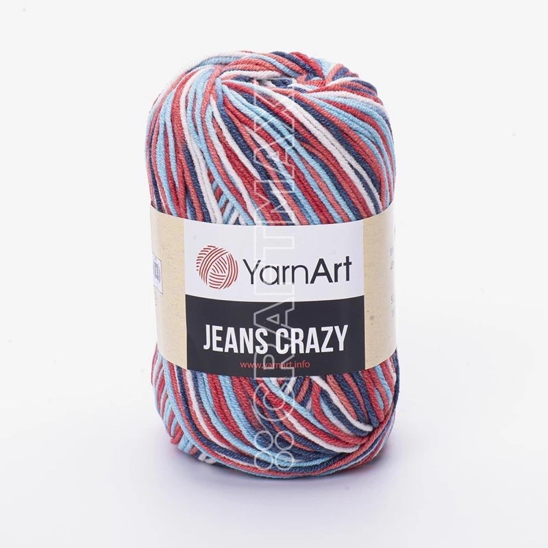 Len YarnArt JEANS CRAZY Thổ Nhĩ Kỳ (cuộn 50gr) (26314)