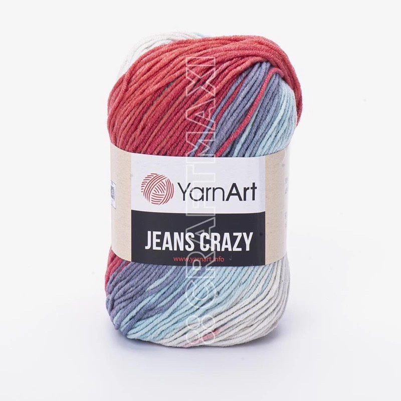 Len YarnArt JEANS CRAZY Thổ Nhĩ Kỳ (cuộn 50gr) (26314)