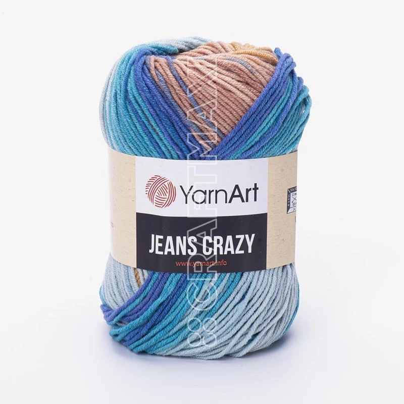 Len YarnArt JEANS CRAZY Thổ Nhĩ Kỳ (cuộn 50gr) (26314)