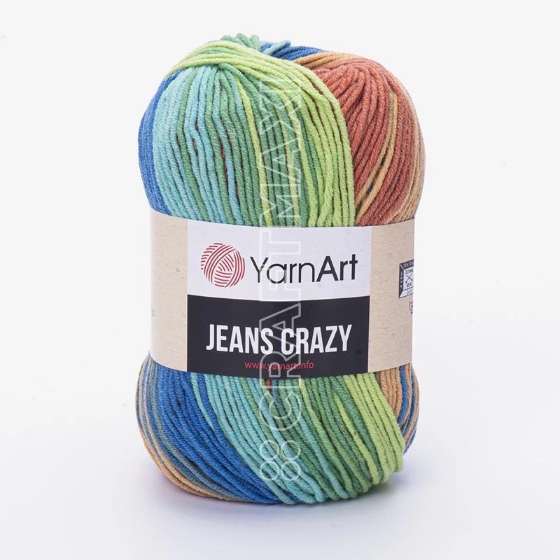 Len YarnArt JEANS CRAZY Thổ Nhĩ Kỳ (cuộn 50gr) (26314)