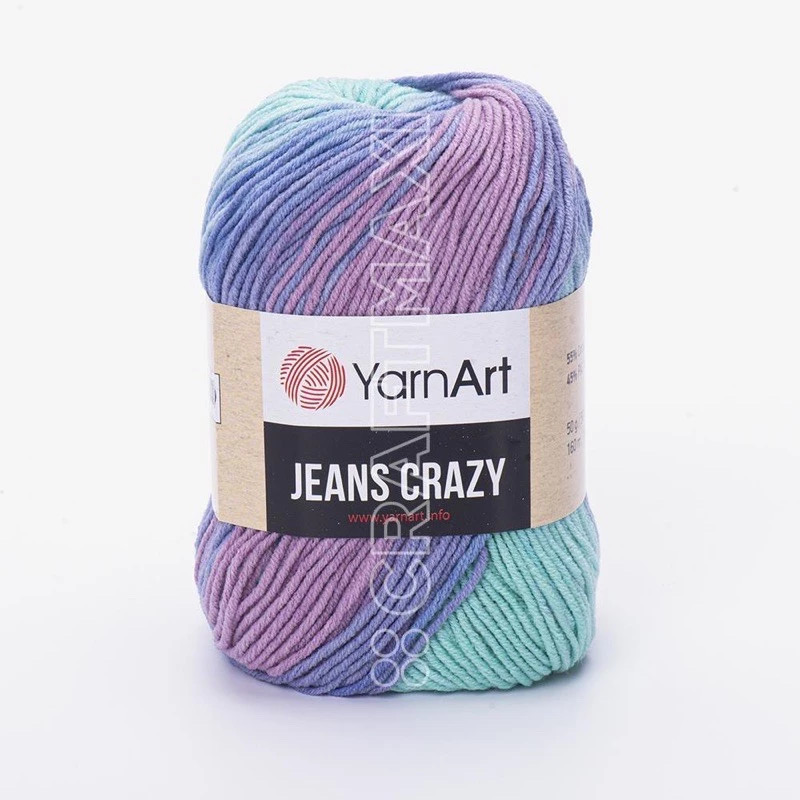 Len YarnArt JEANS CRAZY Thổ Nhĩ Kỳ (cuộn 50gr) (26314)