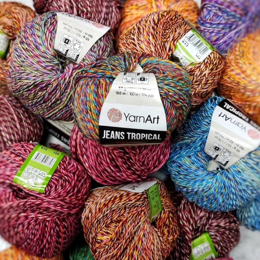 Len YarnArt JEANS TROPICAL (50gr) (26315)