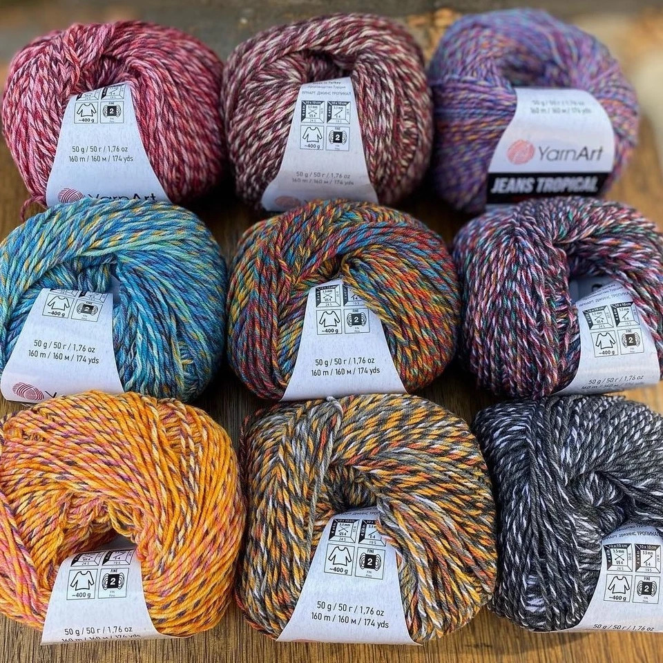 Len YarnArt JEANS TROPICAL (50gr) (26315)