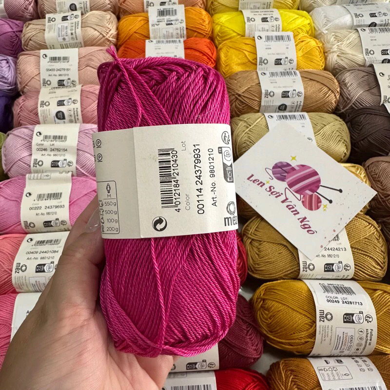 Sợi Catania hãng SCHACHENMAYR nhập khẩu từ Đức (cuộn 50gr) (26330)