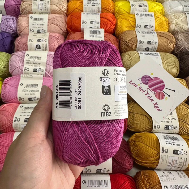 Sợi Catania hãng SCHACHENMAYR nhập khẩu từ Đức (cuộn 50gr) (26330)