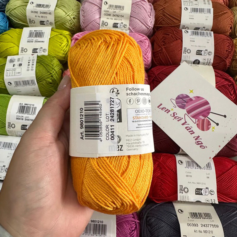 Sợi Catania hãng SCHACHENMAYR nhập khẩu từ Đức (cuộn 50gr) (26330)