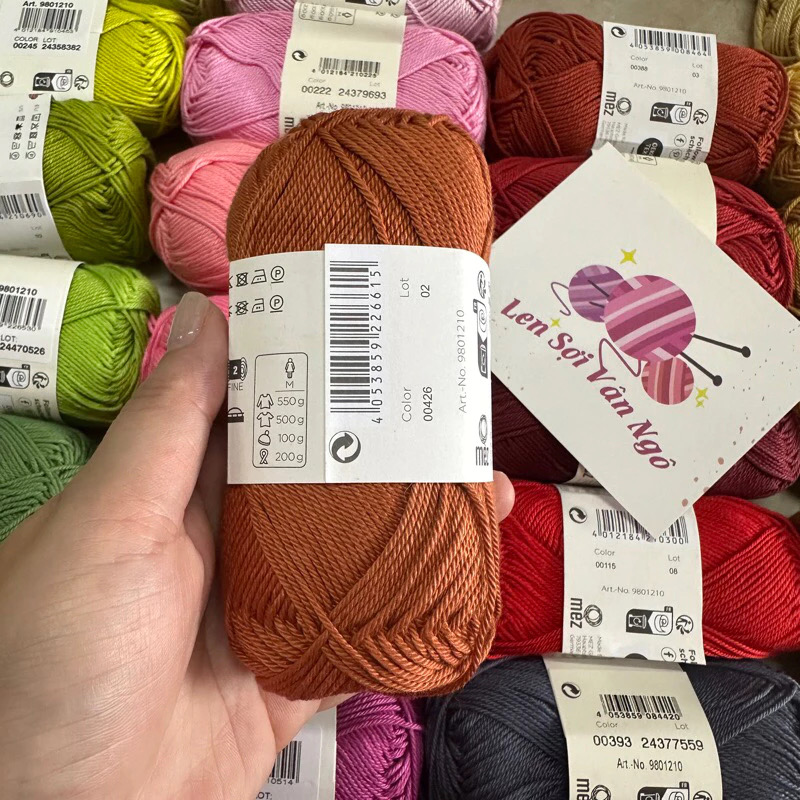 Sợi Catania hãng SCHACHENMAYR nhập khẩu từ Đức (cuộn 50gr) (26330)