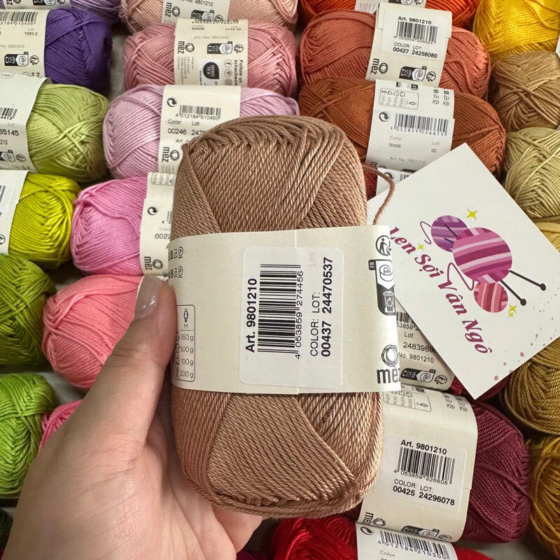 Sợi Catania hãng SCHACHENMAYR nhập khẩu từ Đức (cuộn 50gr) (26330)