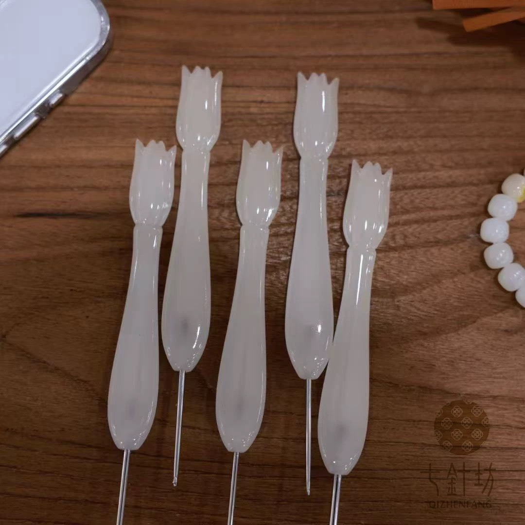 Kim móc Thất Châm Phường cán Tulip nhựa resin đầu kim Gen 7 kèm hộp (ko cần tăng size)