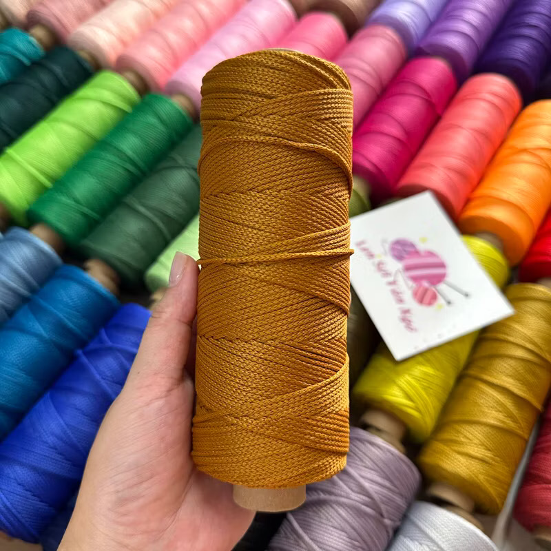 Sợi dệt trơn 2mm Craftyarn VN (cuộn 125gr) (26263)