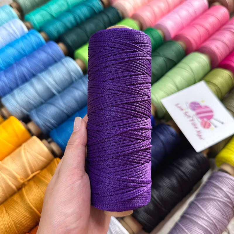 Sợi dệt trơn 2mm Craftyarn VN (cuộn 125gr) (26263)