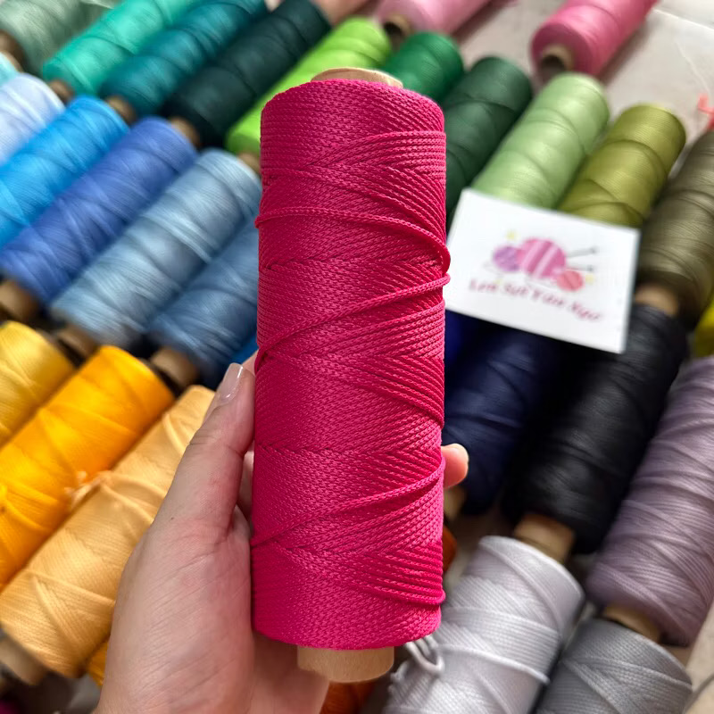 Sợi dệt trơn 2mm Craftyarn VN (cuộn 125gr) (26263)