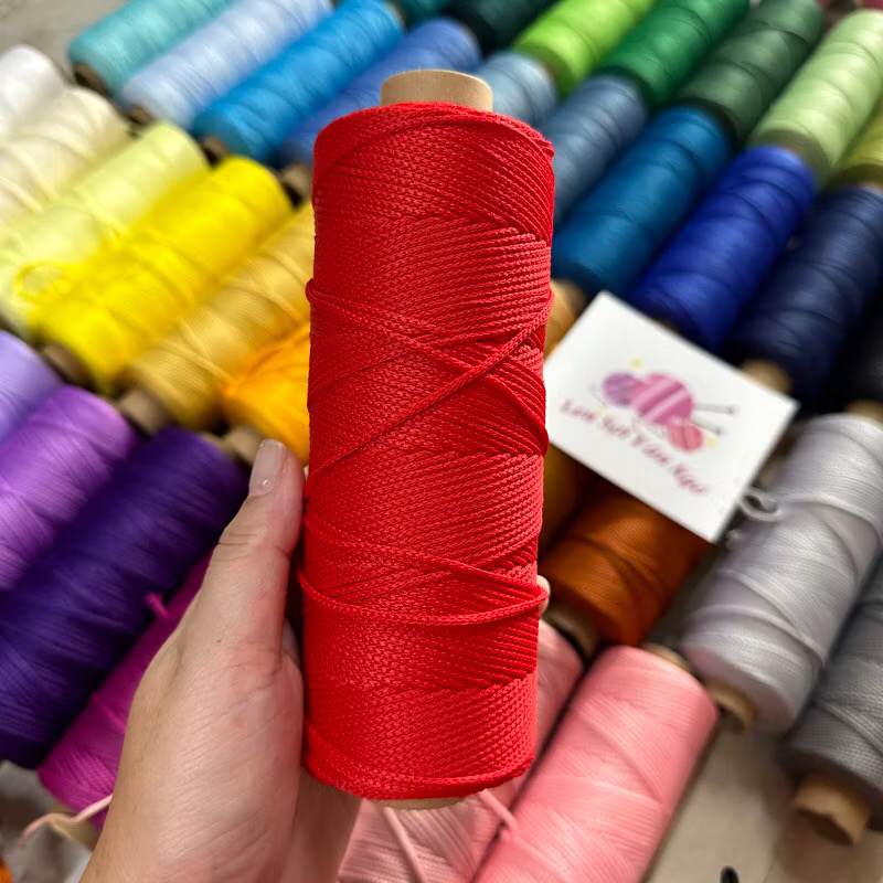 Sợi dệt trơn 2mm Craftyarn VN (cuộn 125gr) (26263)