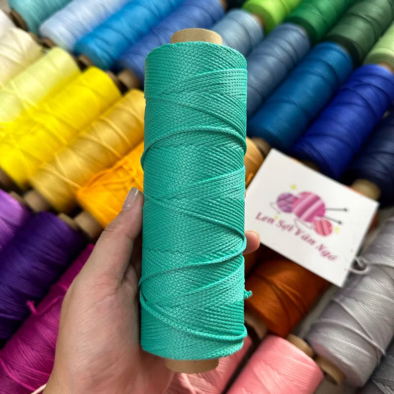 Sợi dệt trơn 2mm Craftyarn VN (cuộn 125gr) (26263)