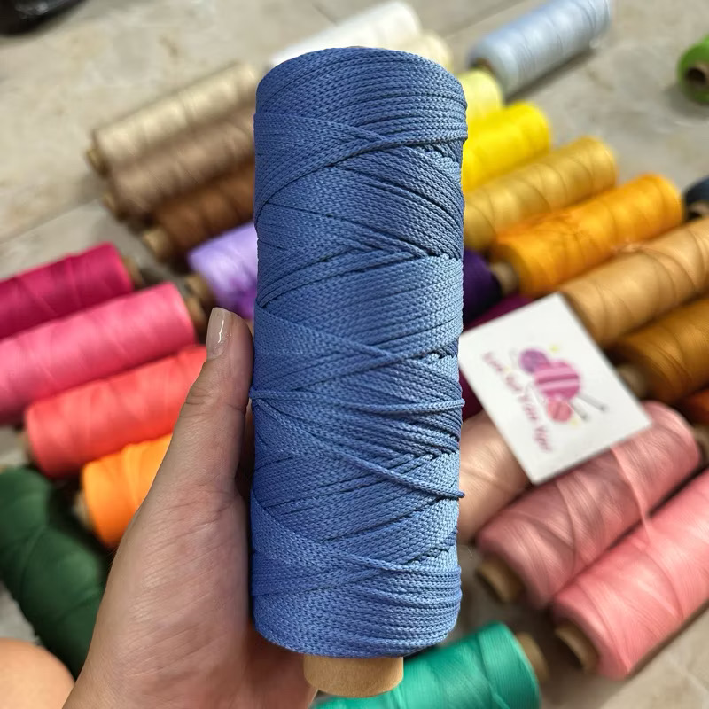 Sợi dệt trơn 2mm Craftyarn VN (cuộn 125gr) (26263)