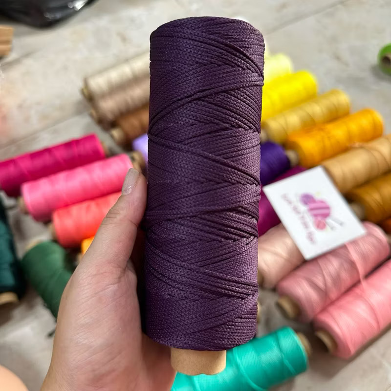 Sợi dệt trơn 2mm Craftyarn VN (cuộn 125gr) (26263)