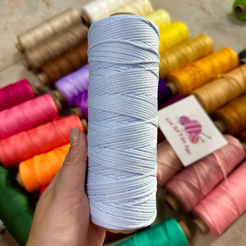 Sợi dệt trơn 2mm Craftyarn VN (cuộn 125gr) (26263)