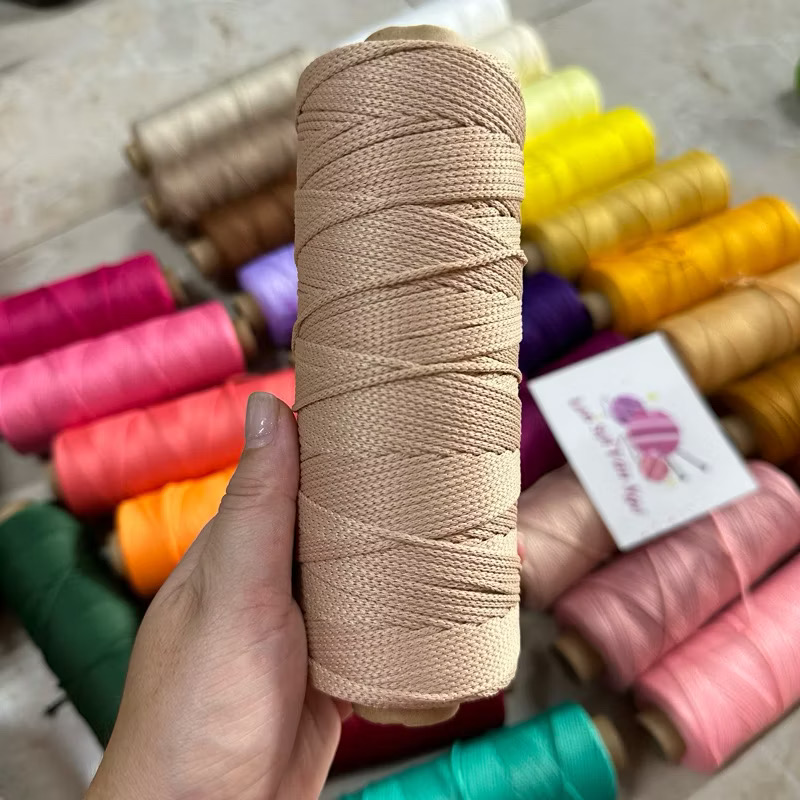 Sợi dệt trơn 2mm Craftyarn VN (cuộn 125gr) (26263)