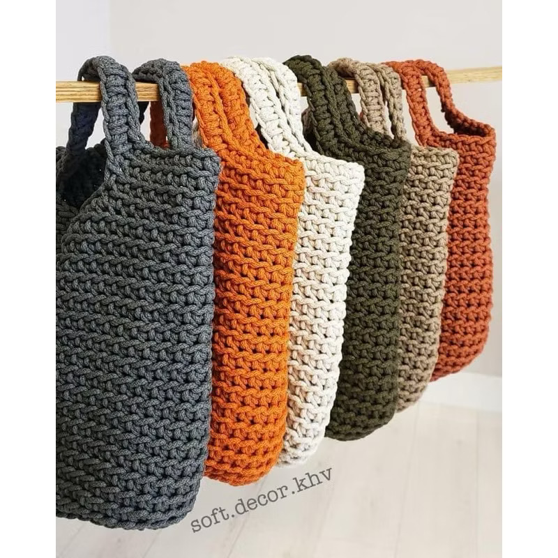 Sợi Cordy Maxi 3.5mm Craftyarn VN dùng để móc túi xách (26272)