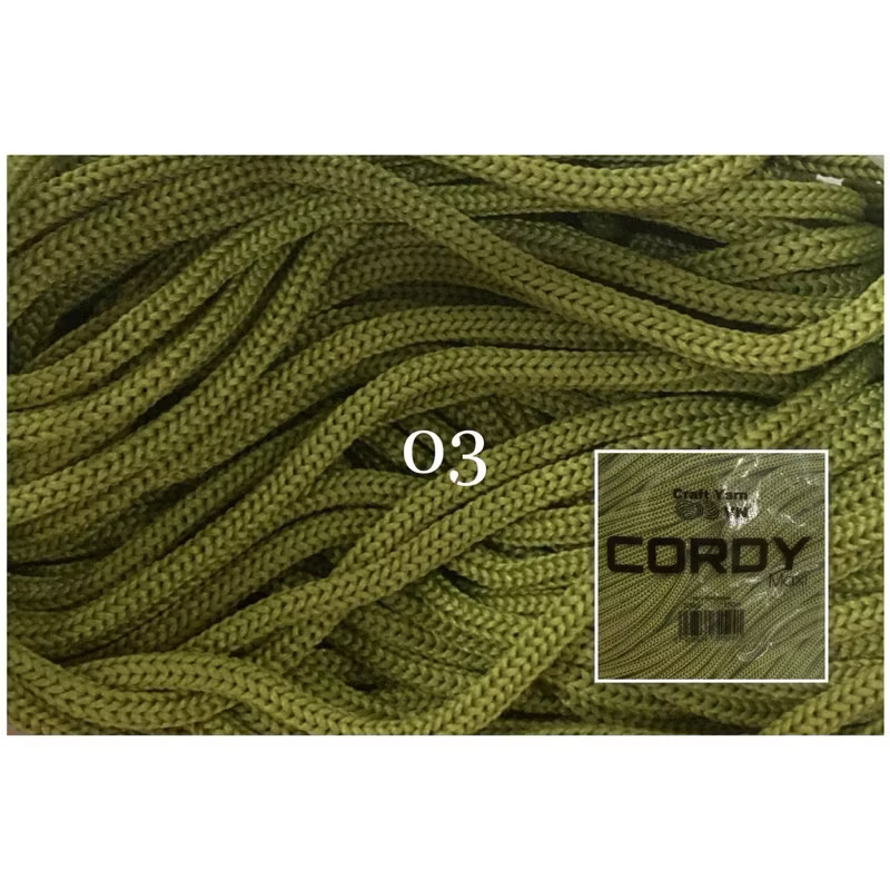 Sợi Cordy Maxi 3.5mm Craftyarn VN dùng để móc túi xách (26272)