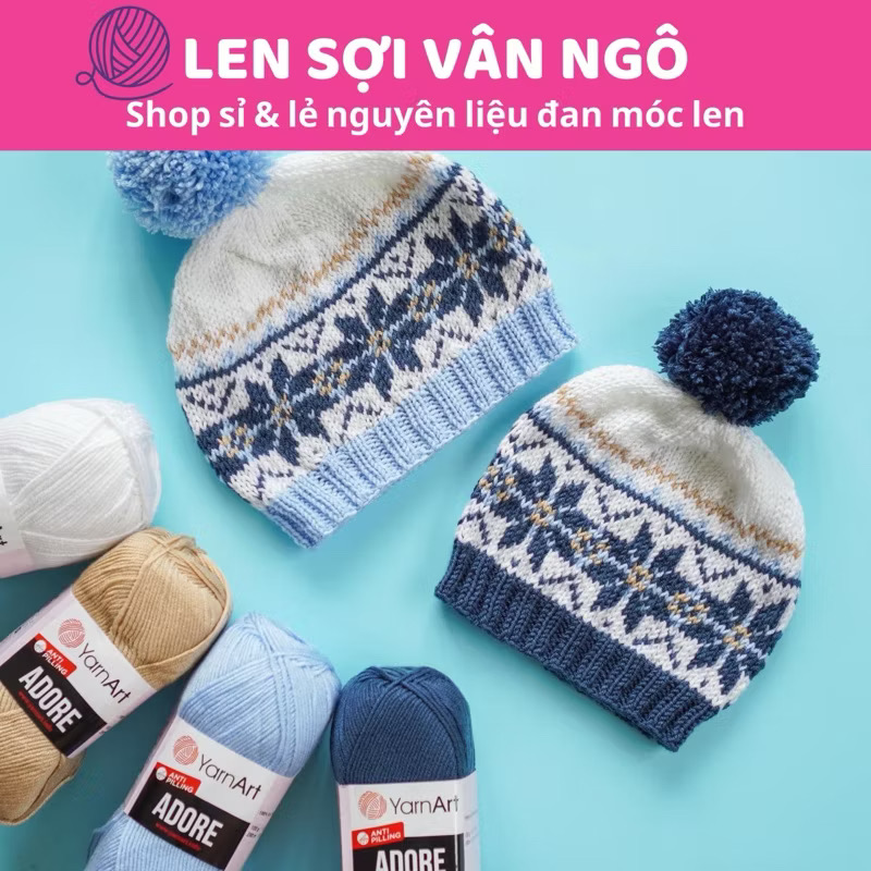 Len YarnArt Adore Thổ Nhĩ Kì (cuộn 100gr) (26318)