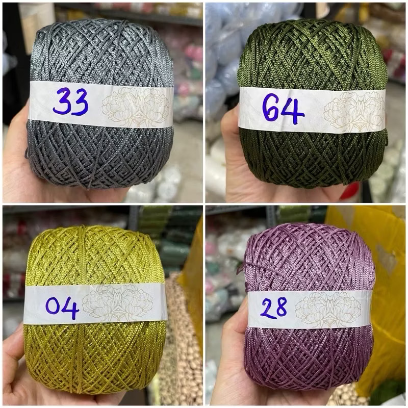 Sợi dù 1mm móc túi / mũ (cuộn 200gr) (26274)