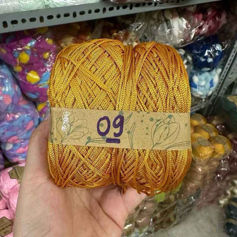 Sợi dù 1mm móc túi / mũ (cuộn 200gr) (26274)