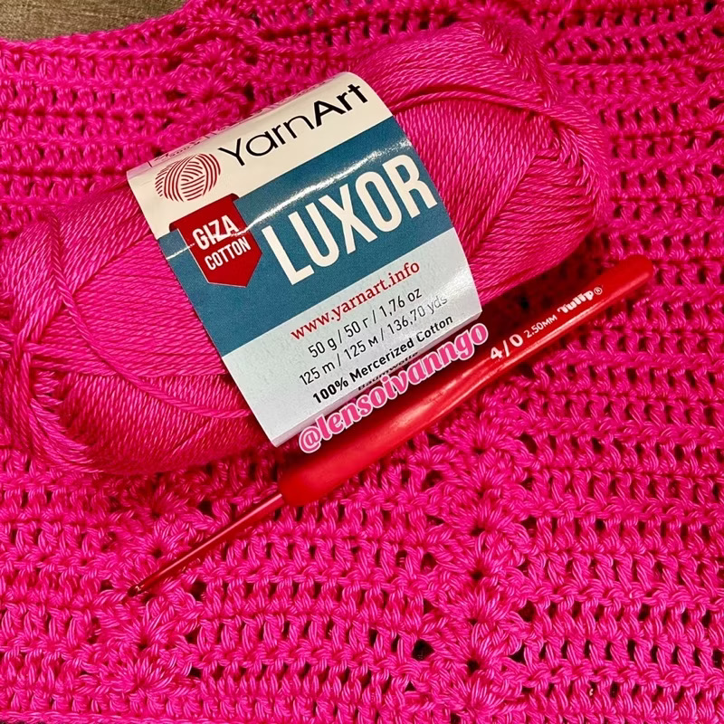 Sợi hè YarnArt Luxor - Giza Cotton (cuộn 50gr) (26324)