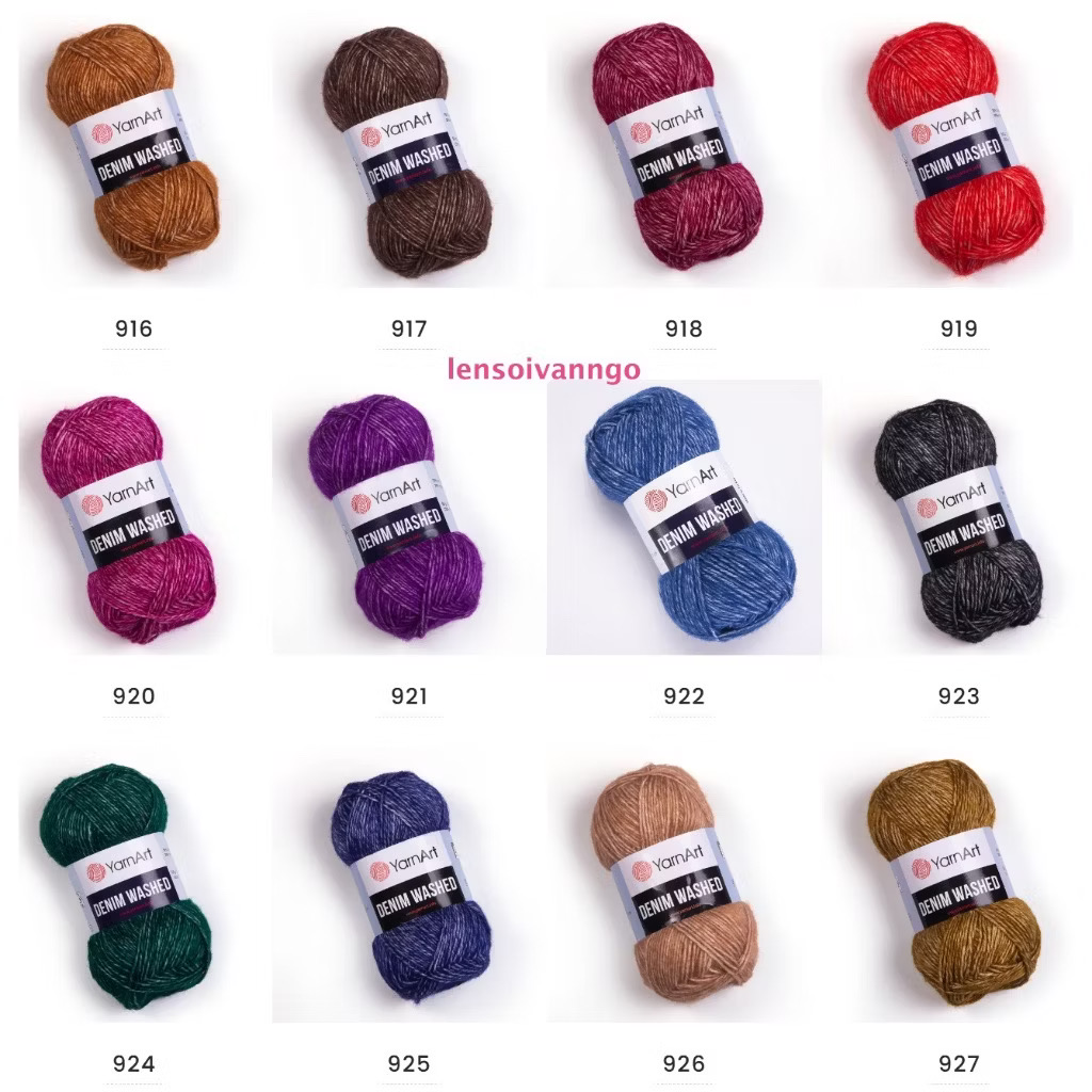 Len YarnArt Denim Washed (cuộn 50gr) (26317)