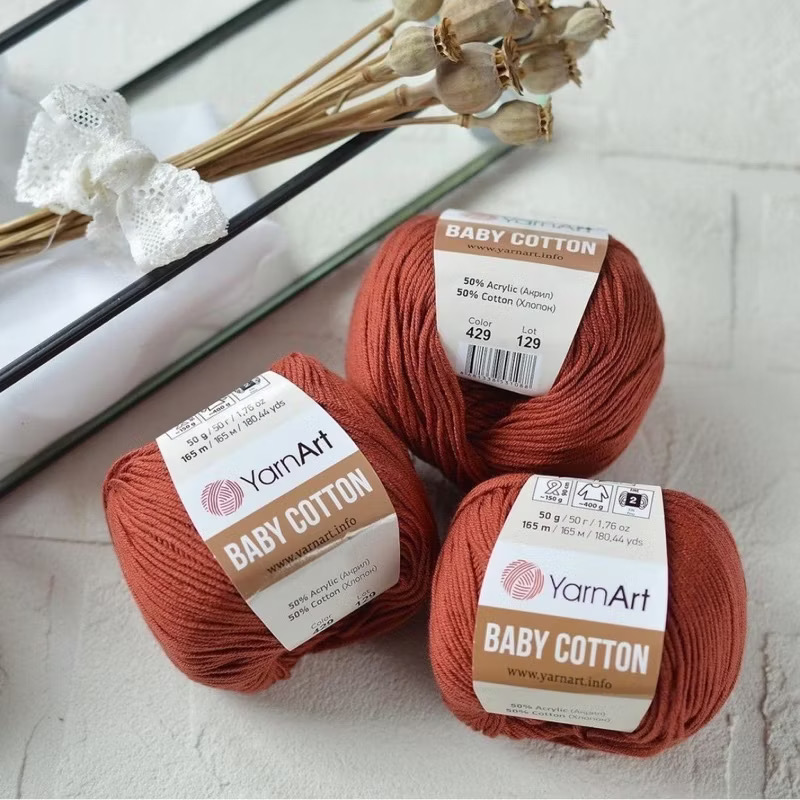 Len YarnArt Baby Cotton (cuộn 50gr) (26311)