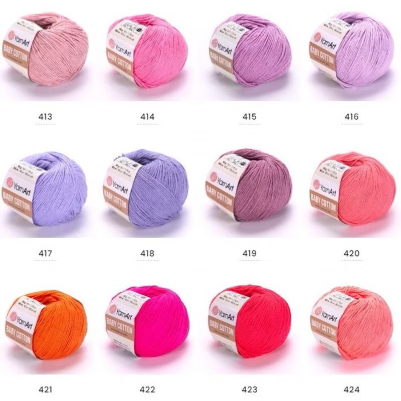 Len YarnArt Baby Cotton (cuộn 50gr) (26311)