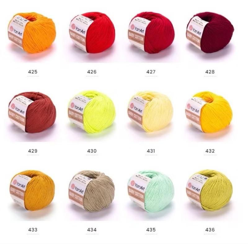 Len YarnArt Baby Cotton (cuộn 50gr) (26311)