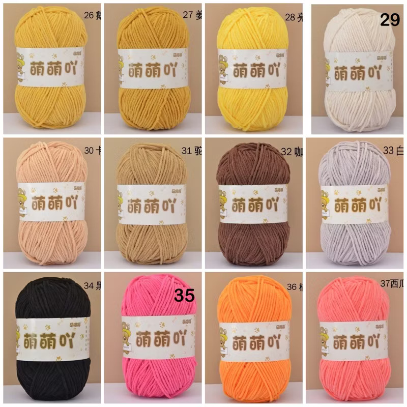 Len Nhung Gấu MengMeng (cuộn 50gr) (26303)