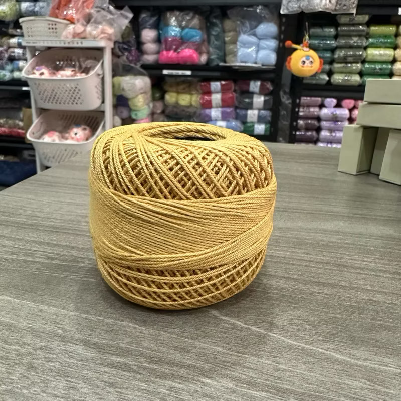 Sợi Cotton ngọc trai 1.2mm (cuộn 50gr) (26332)