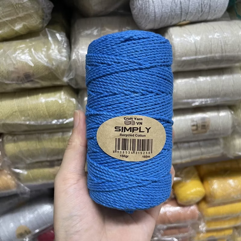 Sợi SIMPLY móc túi/mũ hè (cuộn 150gr) (26260)