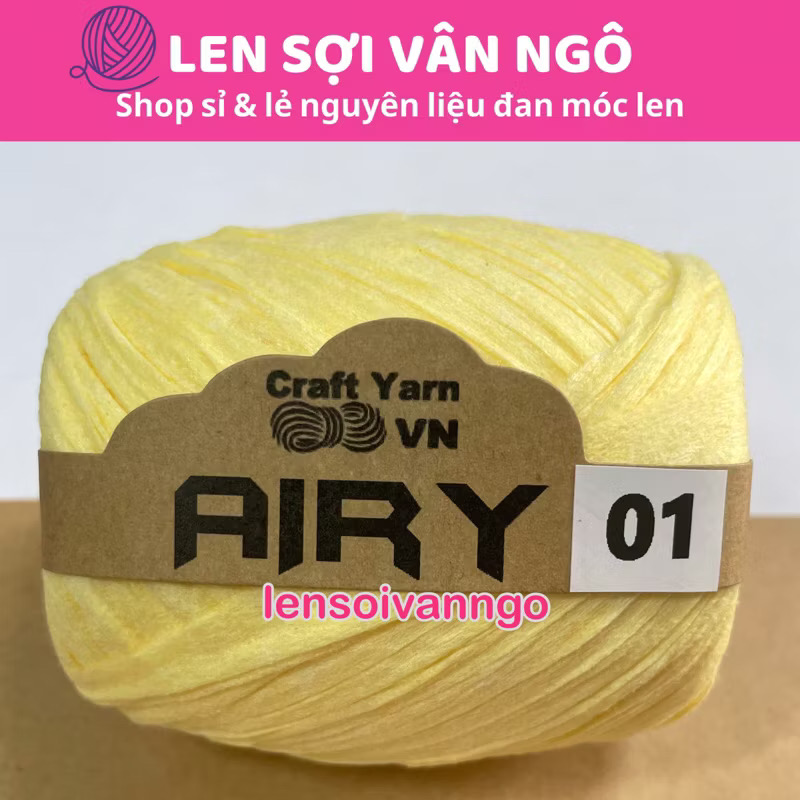 Sợi Airy móc túi/mũ (cuộn 45gr) (26269)