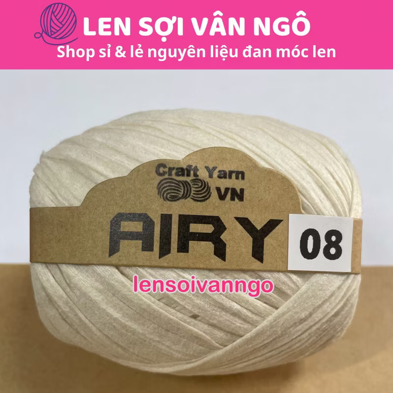 Sợi Airy móc túi/mũ (cuộn 45gr) (26269)